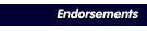 Endorsements